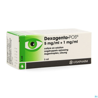 Dexagenta pos collyre 5 ml