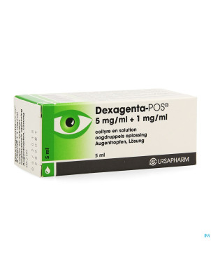 Dexagenta pos collyre 5 ml
