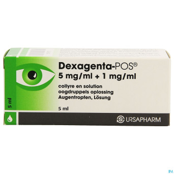 Dexagenta pos collyre 5 ml