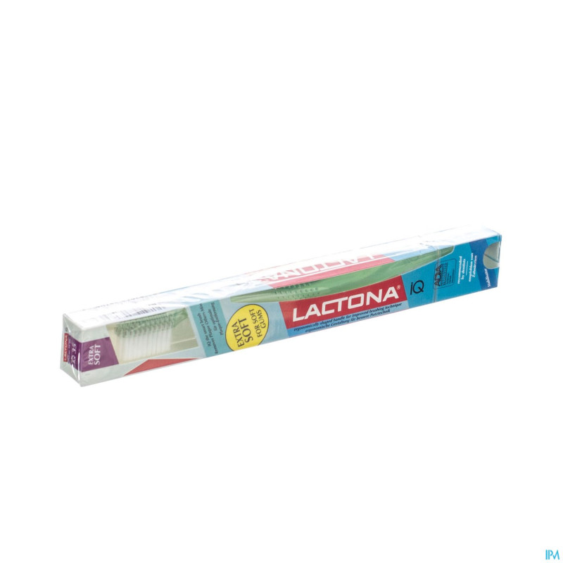 Lactona brosse dents iq extra soft