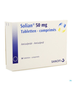 Solian  50 comp  30 x  50 mg