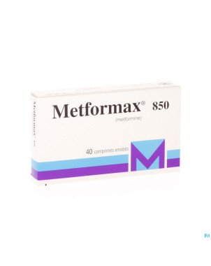 Metformax 850 tabl  40 x 850 mg