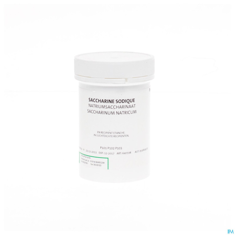 Sacharinate sodique    10g aca