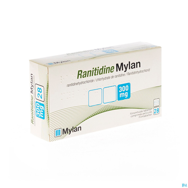 Ranitidine mylan tabl 28x300mg