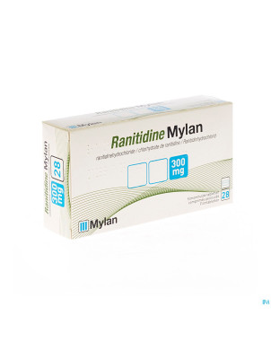 Ranitidine mylan tabl 28x300mg