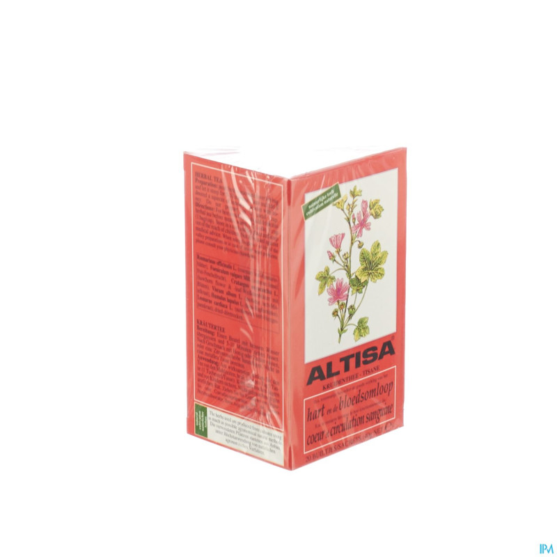 Altisa tisane coeur-circulation du sang 20x2g