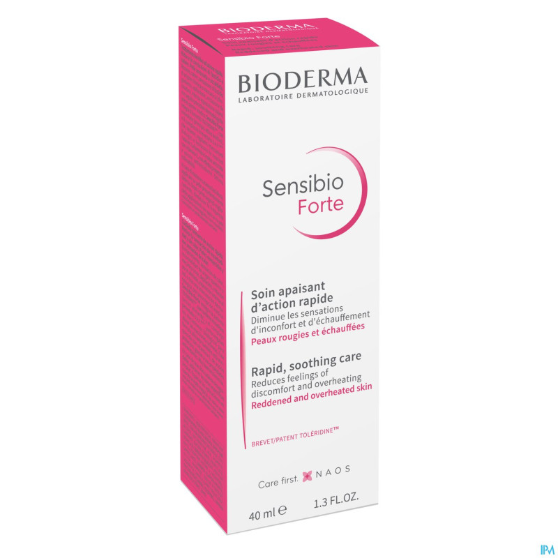 Bioderma sensibio forte creme peau fragile    40ml