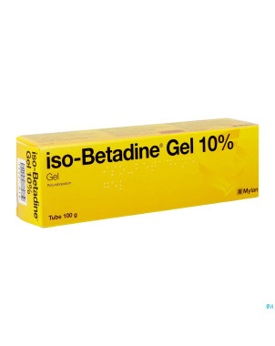 Iso betadine gel tube 100 g