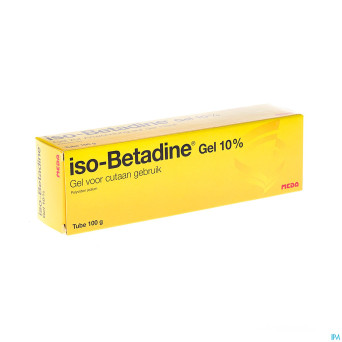 Iso betadine gel tube 100 g