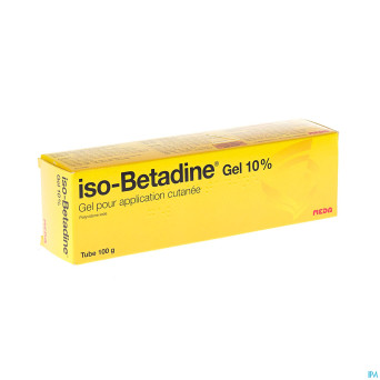 Iso betadine gel tube 100 g