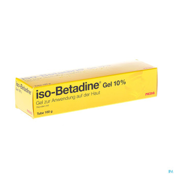 Iso betadine gel tube 100 g