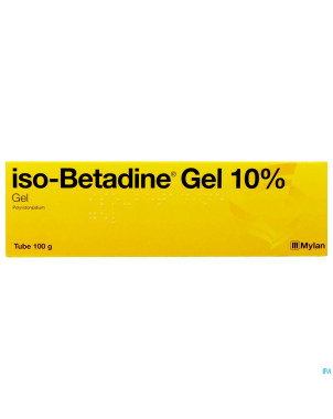 Iso betadine gel tube 100 g