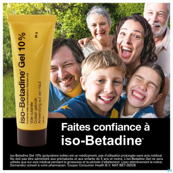 Iso betadine gel tube 100 g