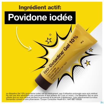 Iso betadine gel tube 100 g