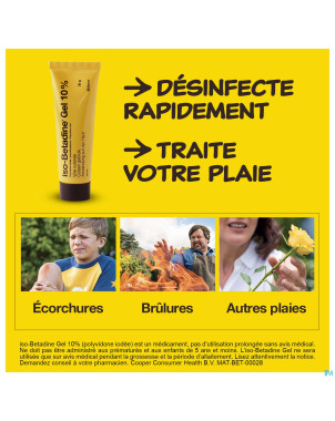 Iso betadine gel tube 100 g