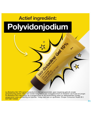 Iso betadine gel tube 100 g