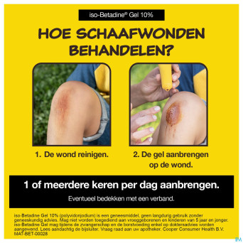 Iso betadine gel tube 100 g