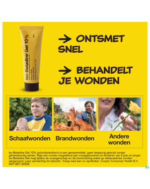 Iso betadine gel tube 100 g