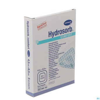 Hydrosorb comf transp ster  4,5x 6,5cm   5 9007021