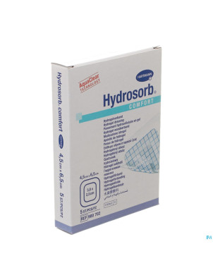 Hydrosorb comf transp ster  4,5x 6,5cm   5 9007021