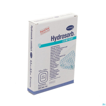 Hydrosorb comf transp ster  4,5x 6,5cm   5 9007021