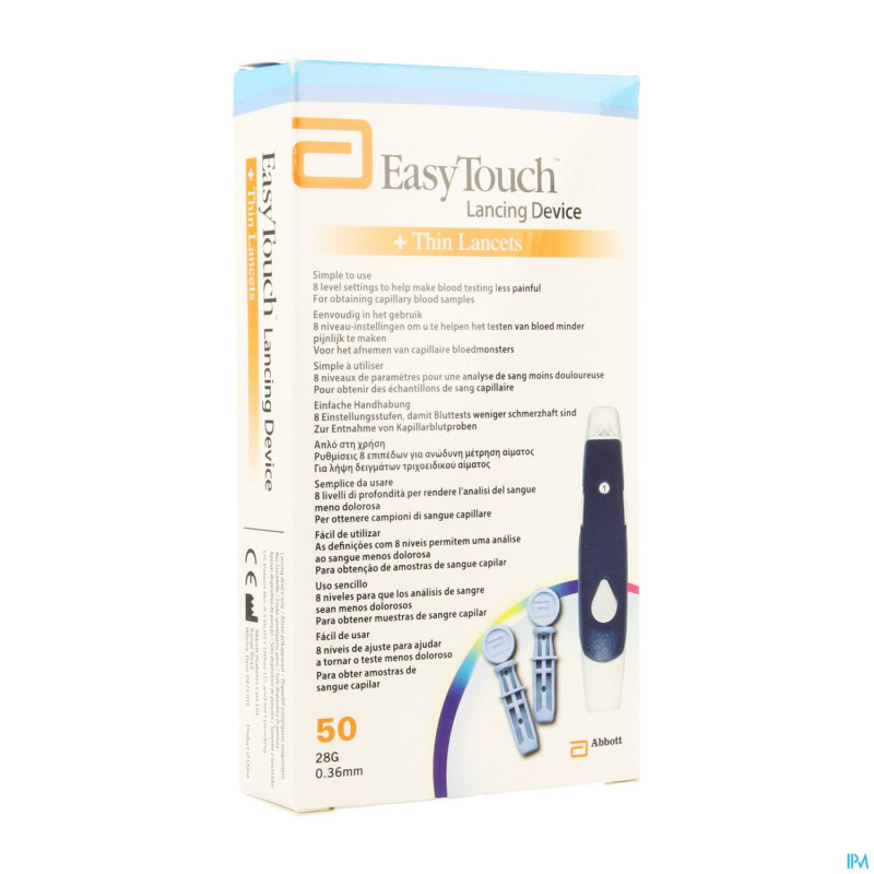 Precision 28g autopiqueur + 50 lancettes   8035701