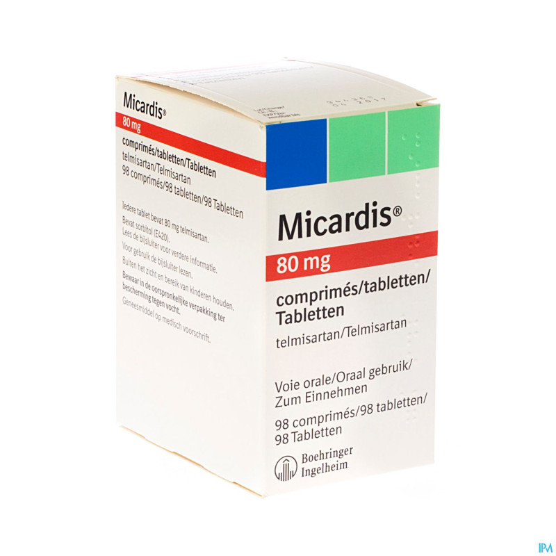 Micardis comp 98 x 80 mg