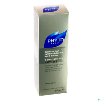 Phyto 9 cr jour chev tres secs 50ml