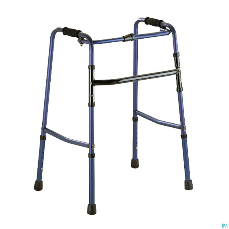 Homecare deambulateur pliant bleu    w2300003002