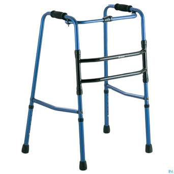 Homecare deambulateur pliable artic. bleu