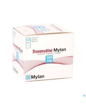 Troxerutine mylan caps 100 x 300 mg