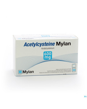 Acetylcysteine mylan sach 30 x 600 mg