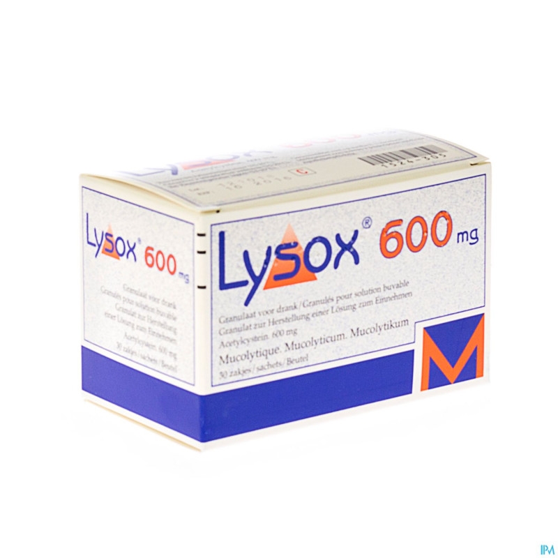 Lysox gran sach 30x600mg