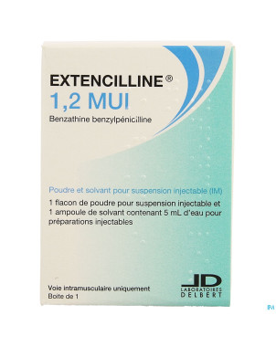 Extencin fl inj 1 x 1.200.000ui