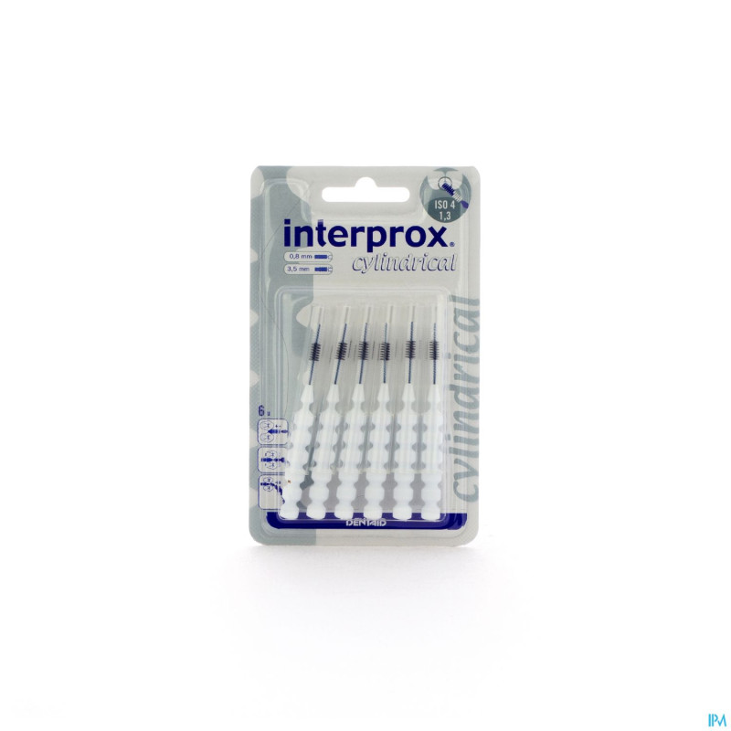 Interprox regular cylindre blanche interd.  6 1200