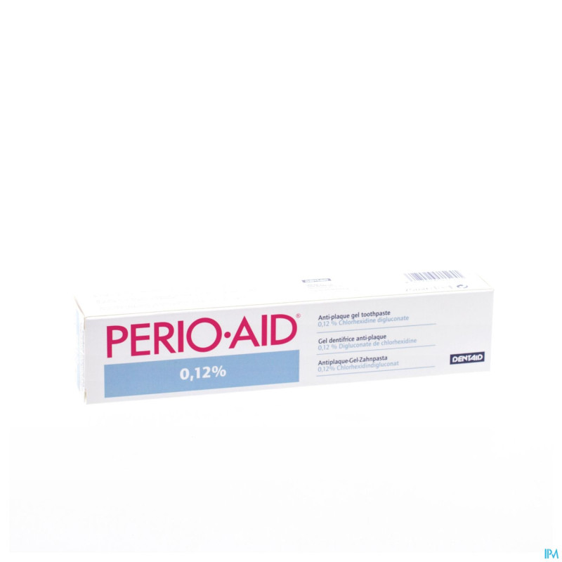 Perio.aid gel dentifrice 0,12%    75ml 3205
