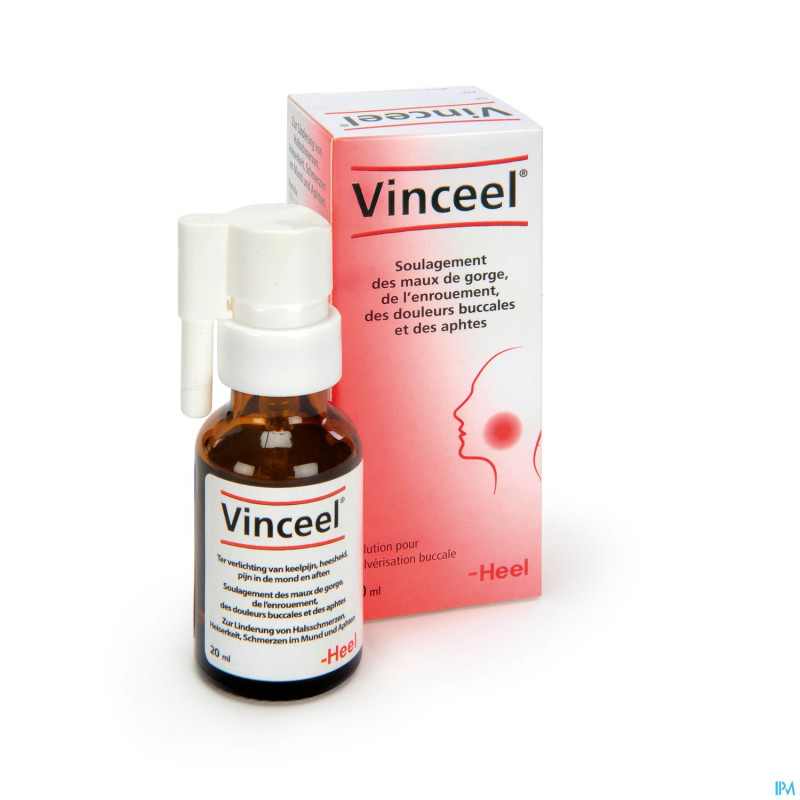Vinceel bouche-gorge spr. 20ml heel