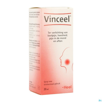 Vinceel bouche-gorge spr. 20ml heel