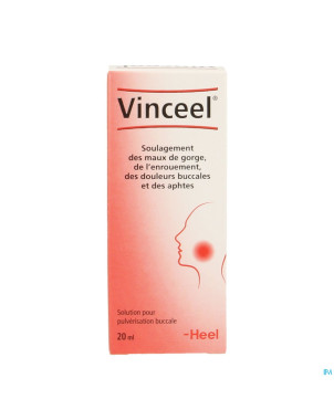 Vinceel bouche-gorge spr. 20ml heel