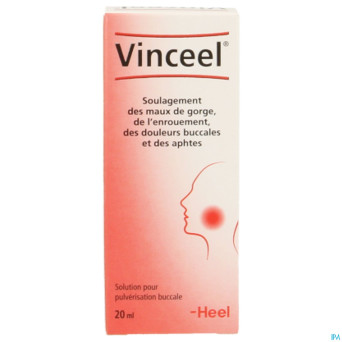 Vinceel bouche-gorge spr. 20ml heel