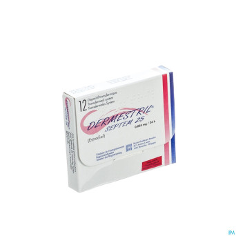 Dermestril septem 25 mcg patches 12
