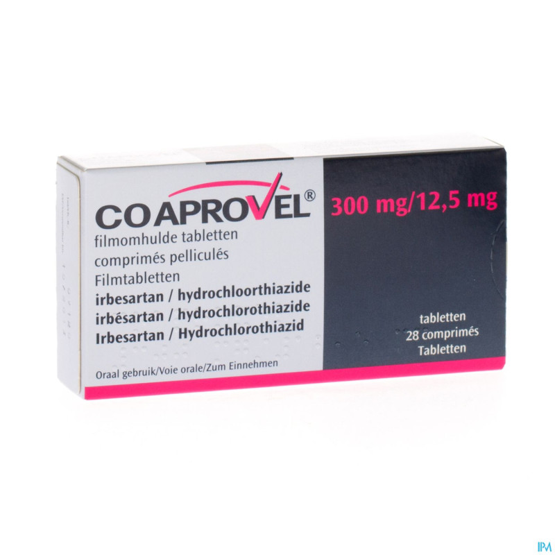 Coaprovel comp 28 x 300mg/12,5mg