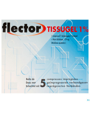 Flector tissugel compres impreg  5