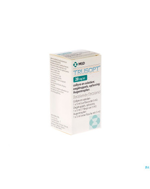 Trusopt ocumeter plus 20mg/ml collyre sol 5 ml