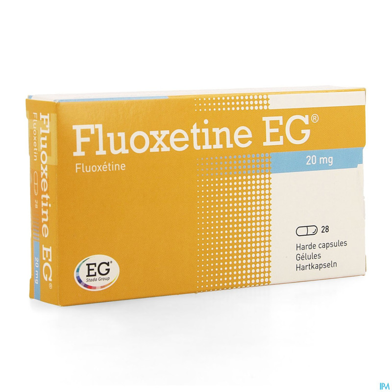 Fluoxetine eg caps 28 x 20 mg