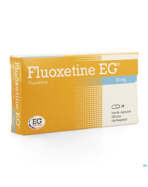Fluoxetine eg caps 28 x 20 mg