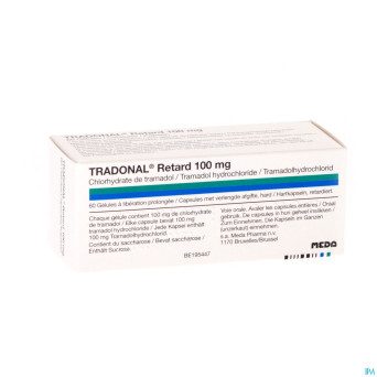 Tradonal retard caps 60 x 100 mg