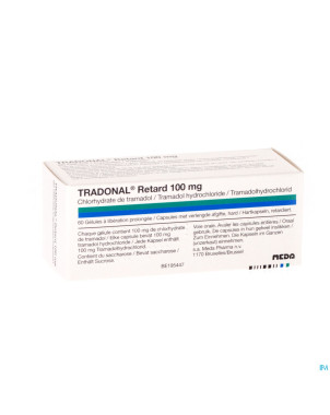 Tradonal retard caps 60 x 100 mg