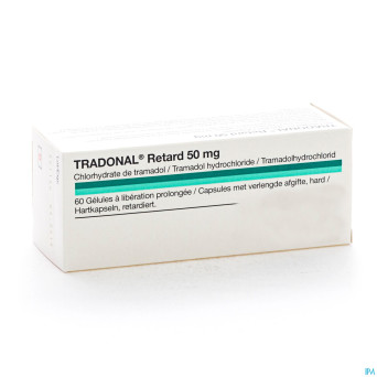 Tradonal retard caps 60 x  50 mg