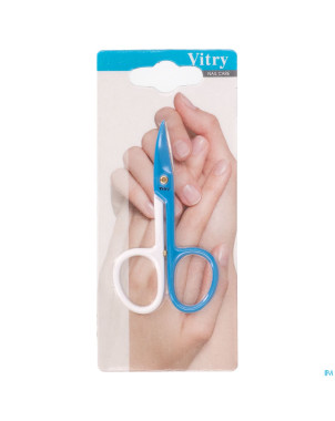 Vitry classic ciseaux ongles courbe bicolor 1008cc